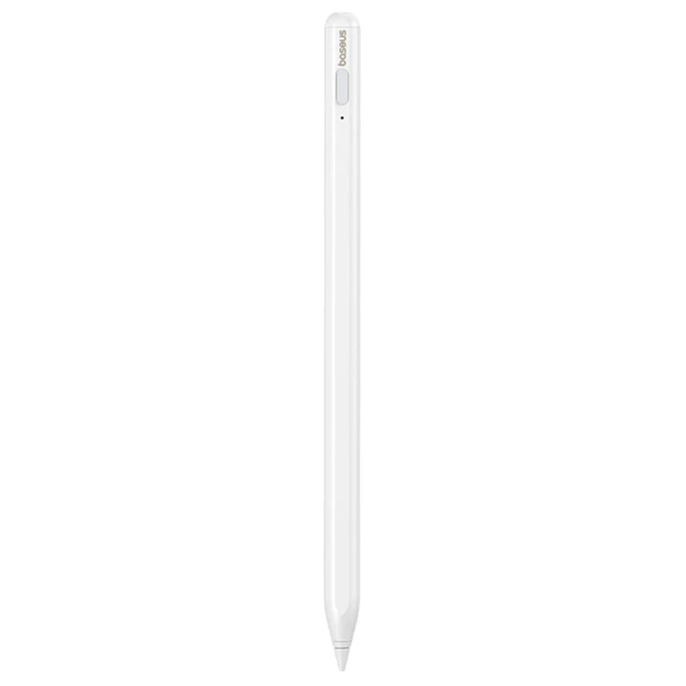 Стилус за Apple, Type-C, LED индикатор, магнитен дизайн, отхвърляне на дланта - Baseus (P8001580802213-03) - Бял
