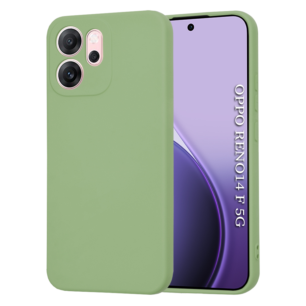 Калъф за Oppo Reno14 F / Reno14 FS 5G - Techsuit SoftFlex - Mint Зелен