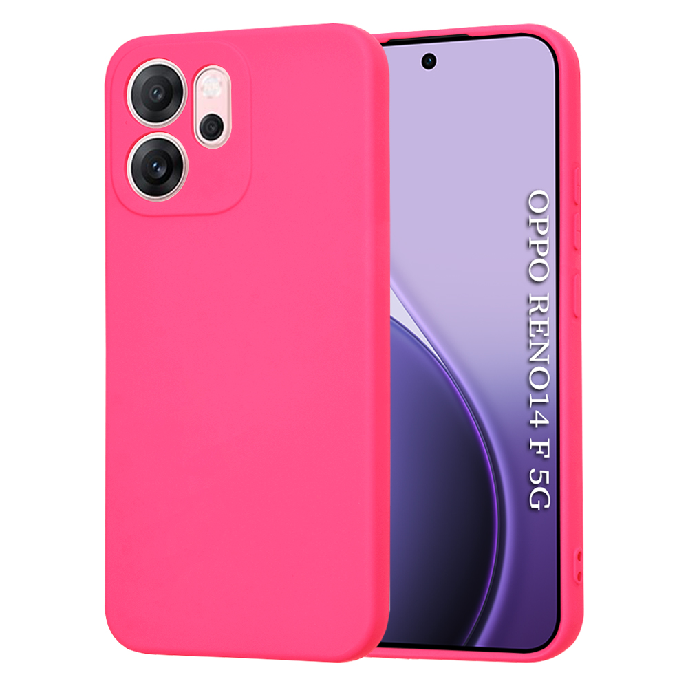 Калъф за Oppo Reno14 F / Reno14 FS 5G - Techsuit SoftFlex - Hot Розов