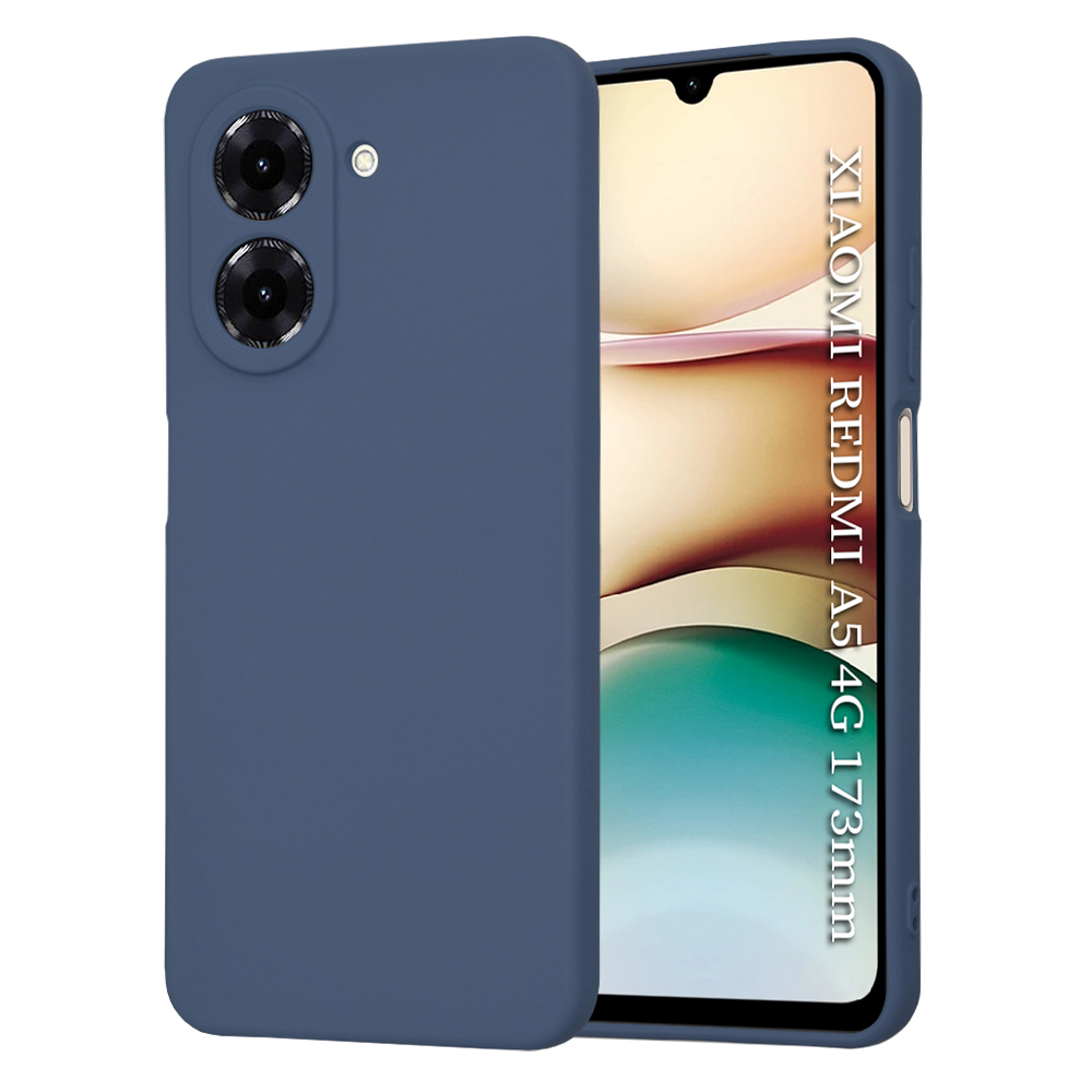 Калъф за Xiaomi Redmi A5 4G (стандартен) - Techsuit SoftFlex - Тъмносин Син