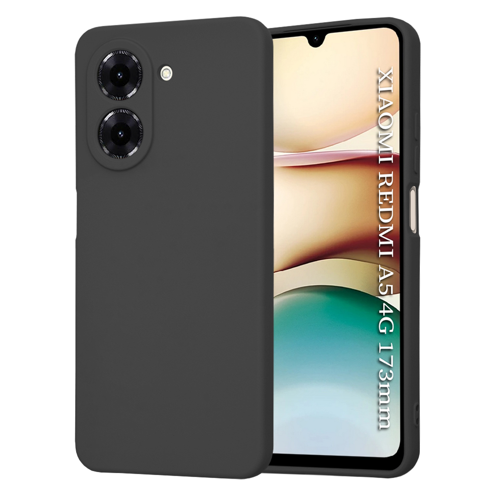 Калъф за Xiaomi Redmi A5 4G (Стандартен) - Techsuit SoftFlex - Черен