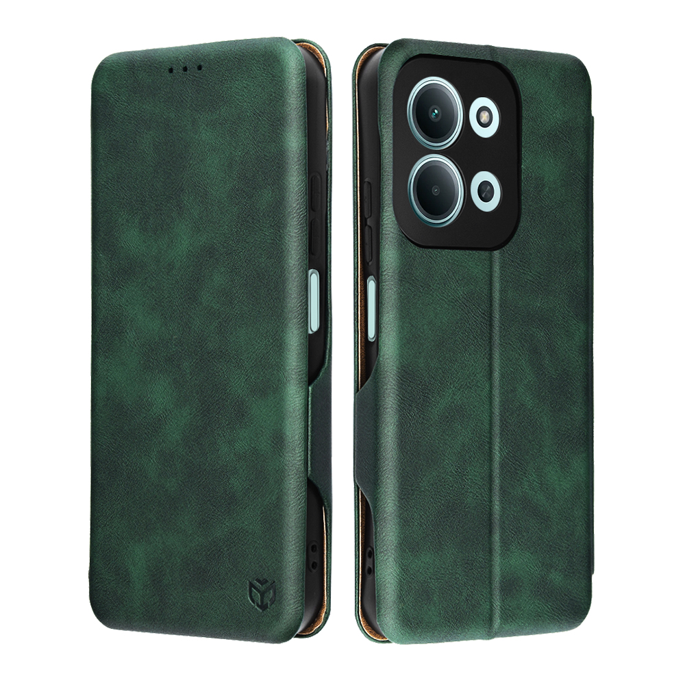 Калъф за Xiaomi Redmi 15C 4G / Redmi 15C 5G - Techsuit Safe Wallet Plus - Зелен