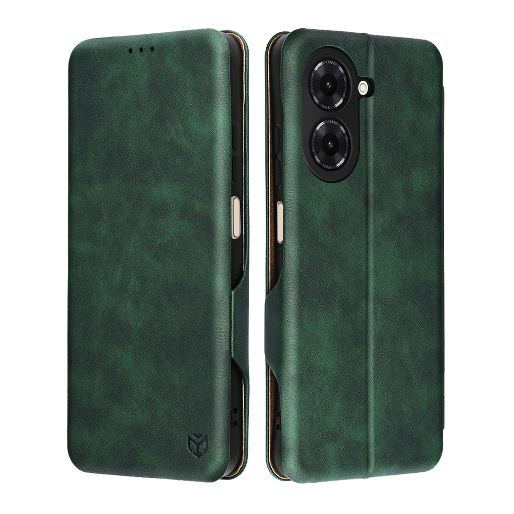 Калъф за Xiaomi Redmi A5 4G (Стандартен) - Techsuit Safe Wallet Plus - Зелен