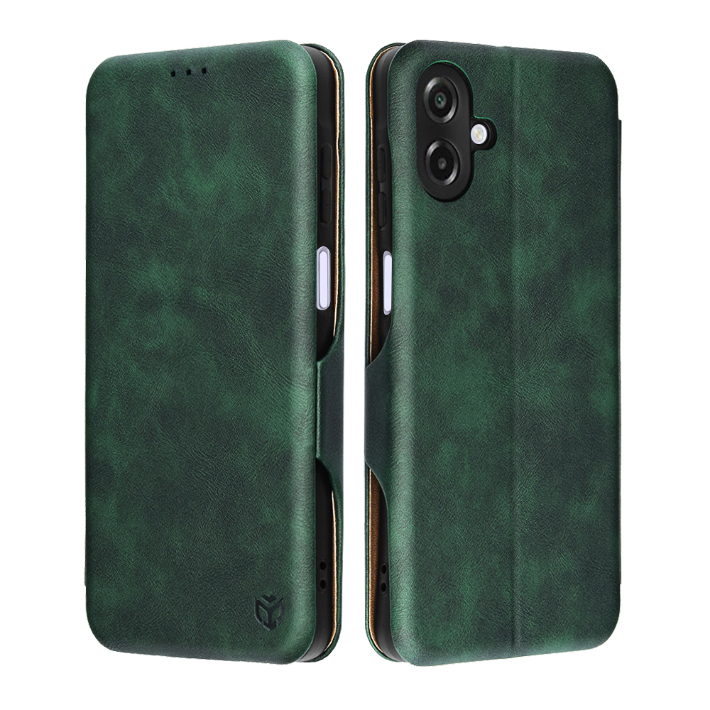 Калъф за Samsung Galaxy A07 4G - Techsuit Safe Wallet Plus - Зелен