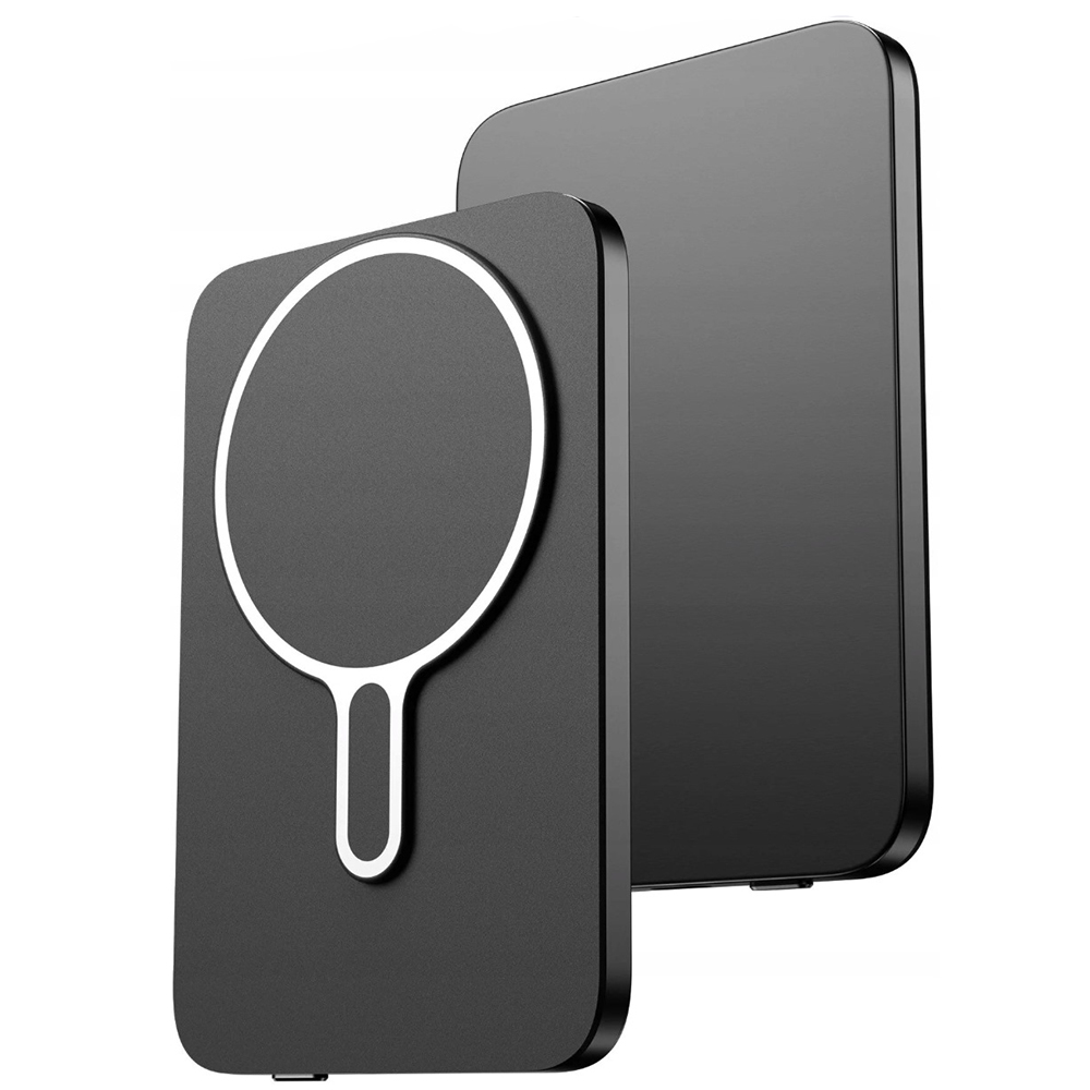 Външна батерия, MagSafe/Qi Technology, 20W, Type-C, 5000mAh - 3mk MagSnap Go - Сив