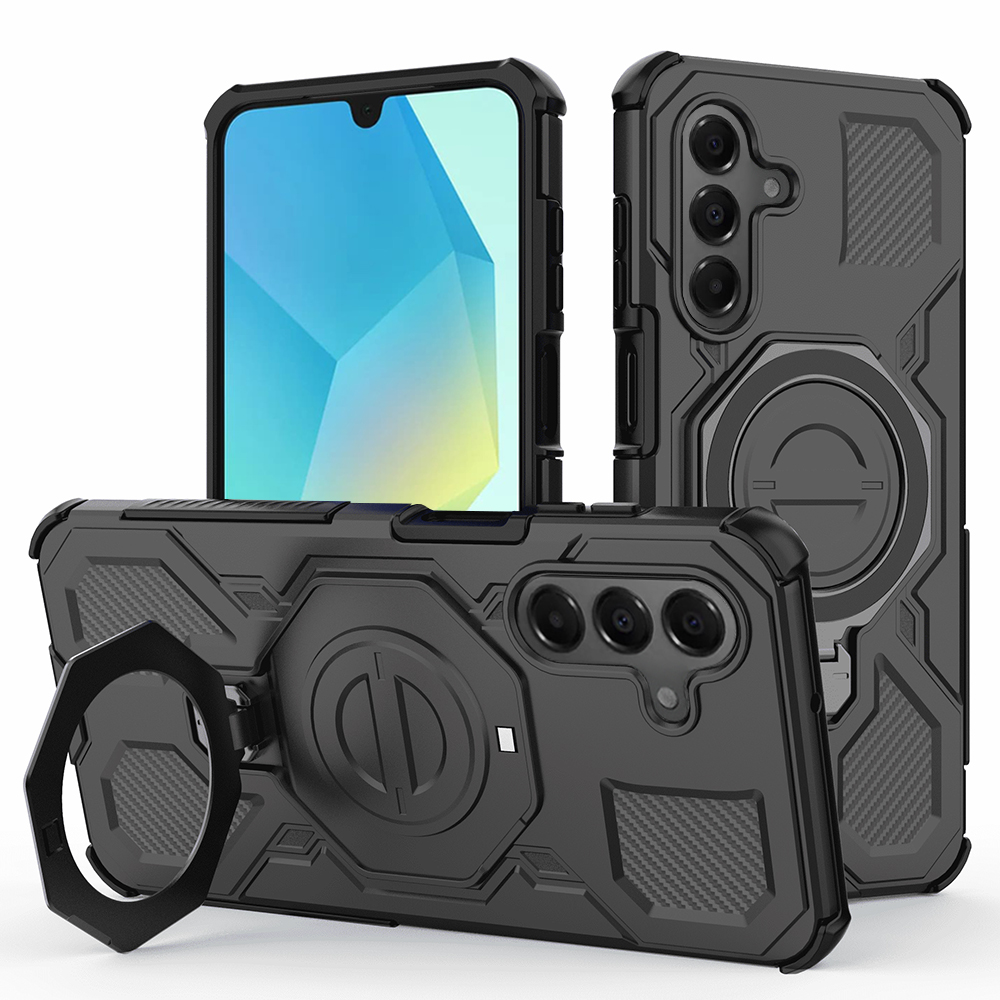 Калъф за Samsung Galaxy A16 4G / A16 5G - Techsuit Carbon Shield PRO - Черен