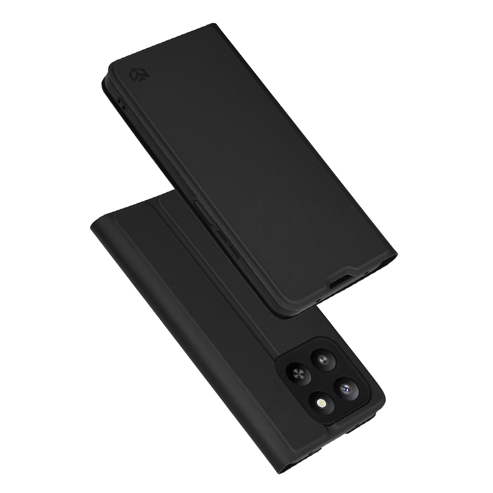 Калъф за Honor 400 Smart 5G / 400 Smart 4G / X7d 4G - Techsuit Magskin Book - Черен