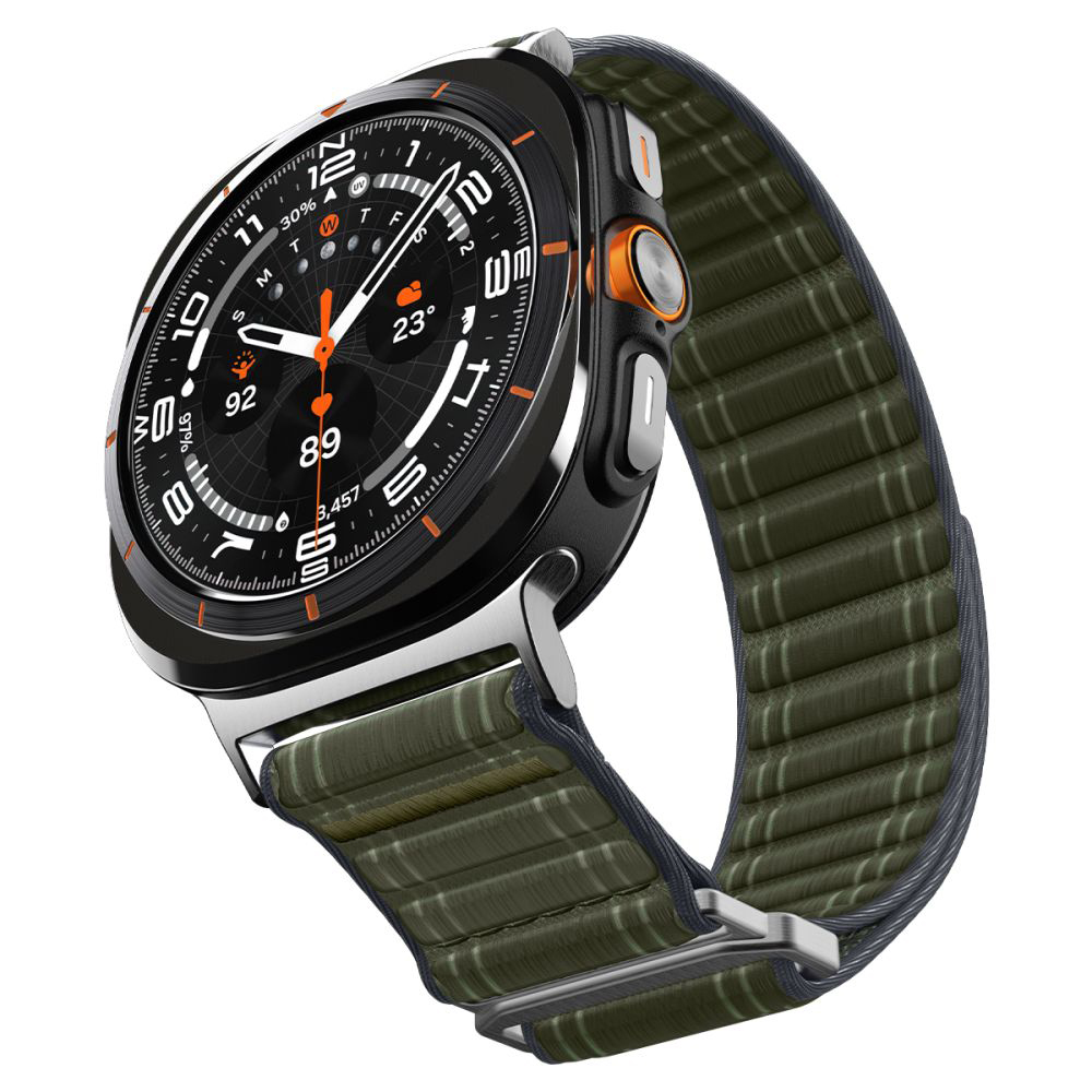 Каишка за Samsung Galaxy Watch Ultra 47mm - Spigen Watchband WBF0 (AMP10147) - Зелен