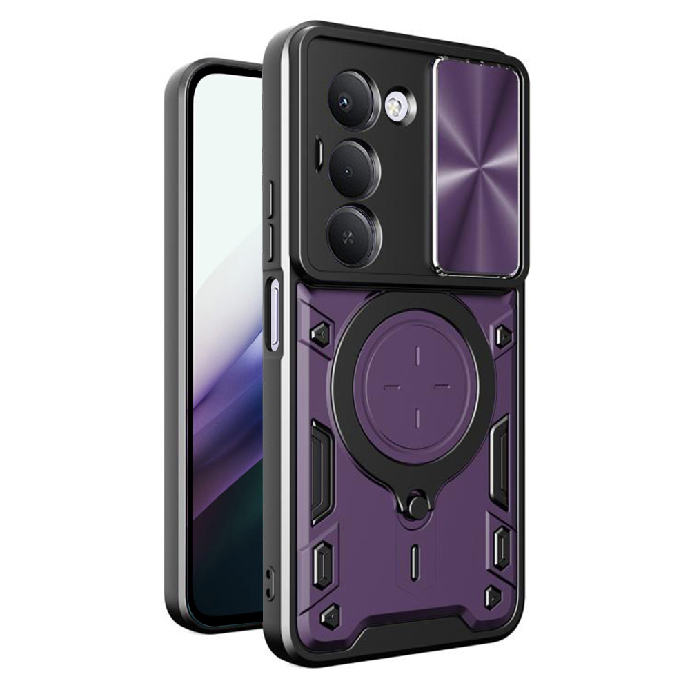 Калъф за Xiaomi Redmi 15 4G / Redmi 15 5G - Techsuit CamGuard Pro - Лилав
