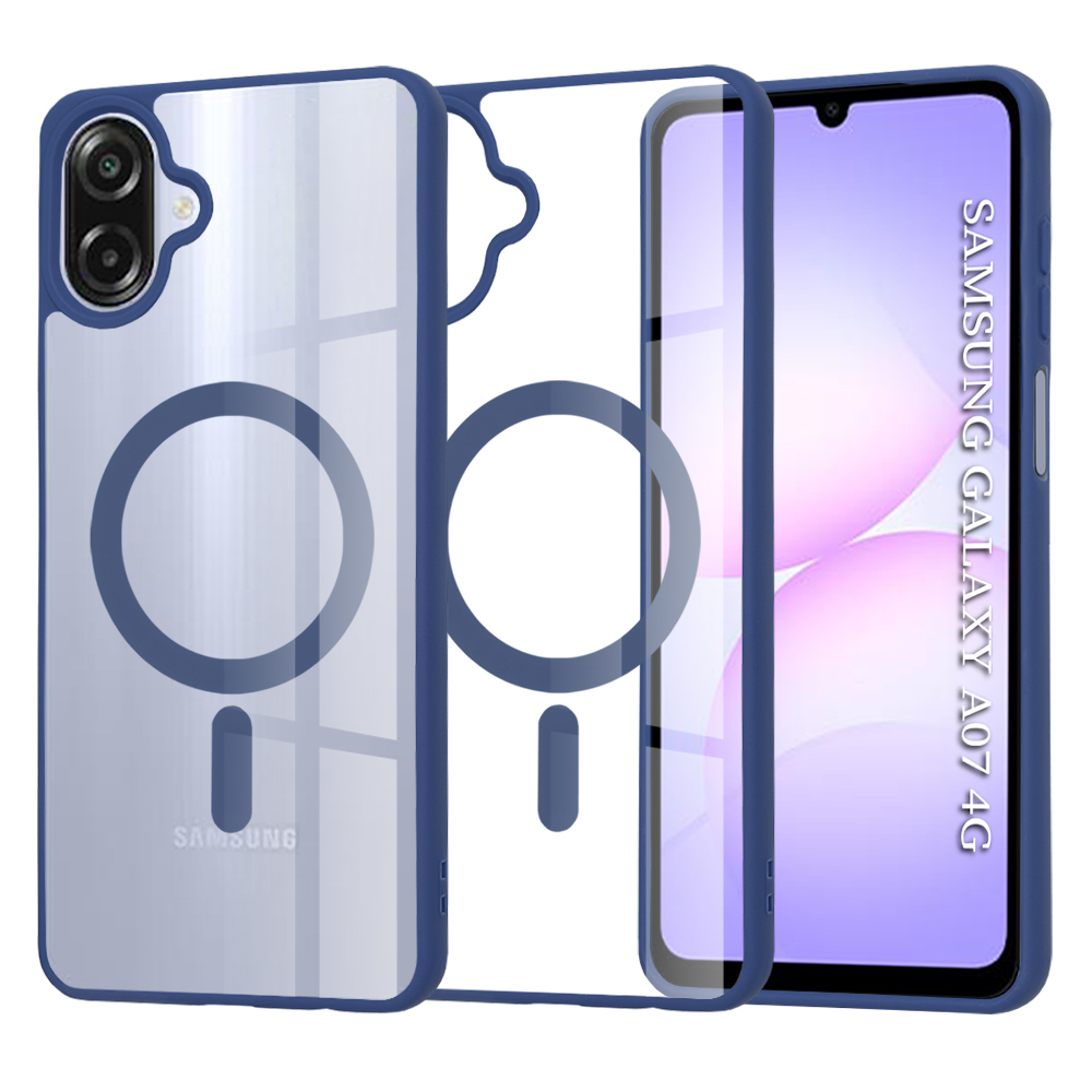 Калъф за Samsung Galaxy A07 4G - Techsuit MagSafe Pro - Син