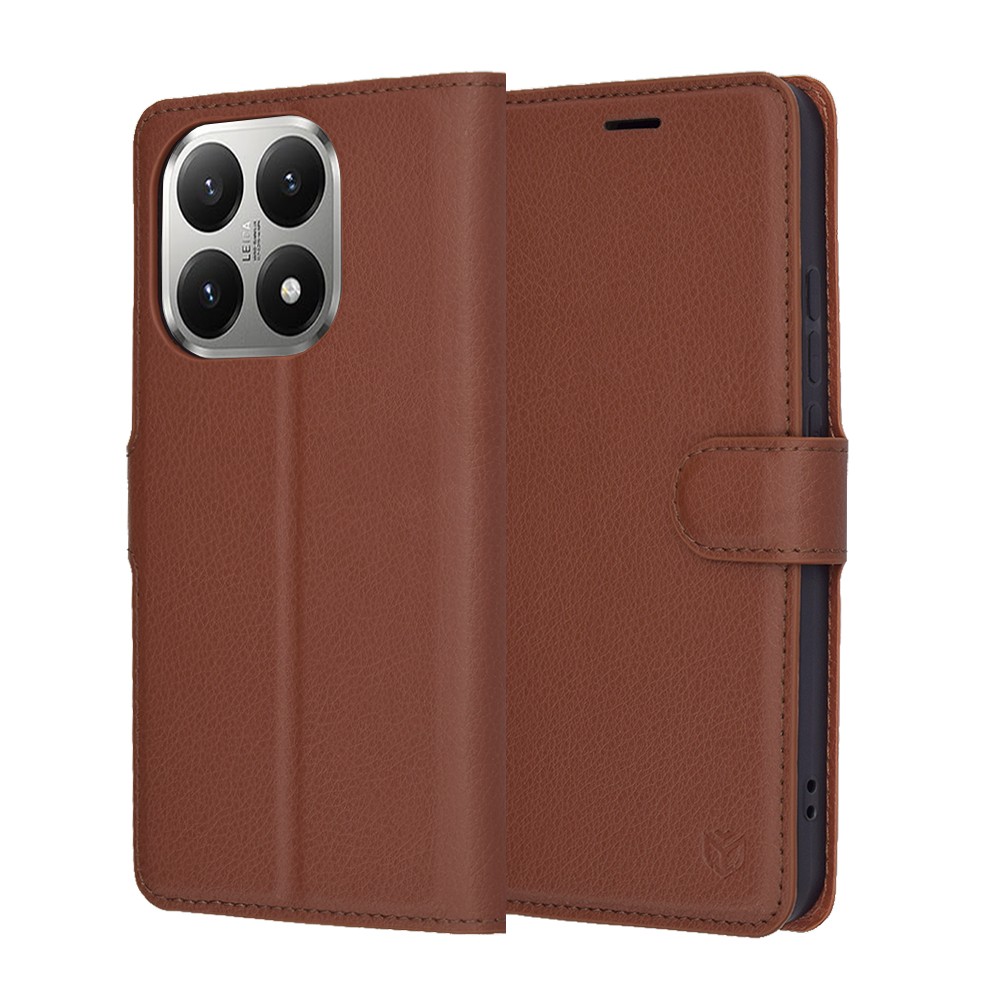 Калъф за Xiaomi 15T - Techsuit Leather Folio - Кафяв