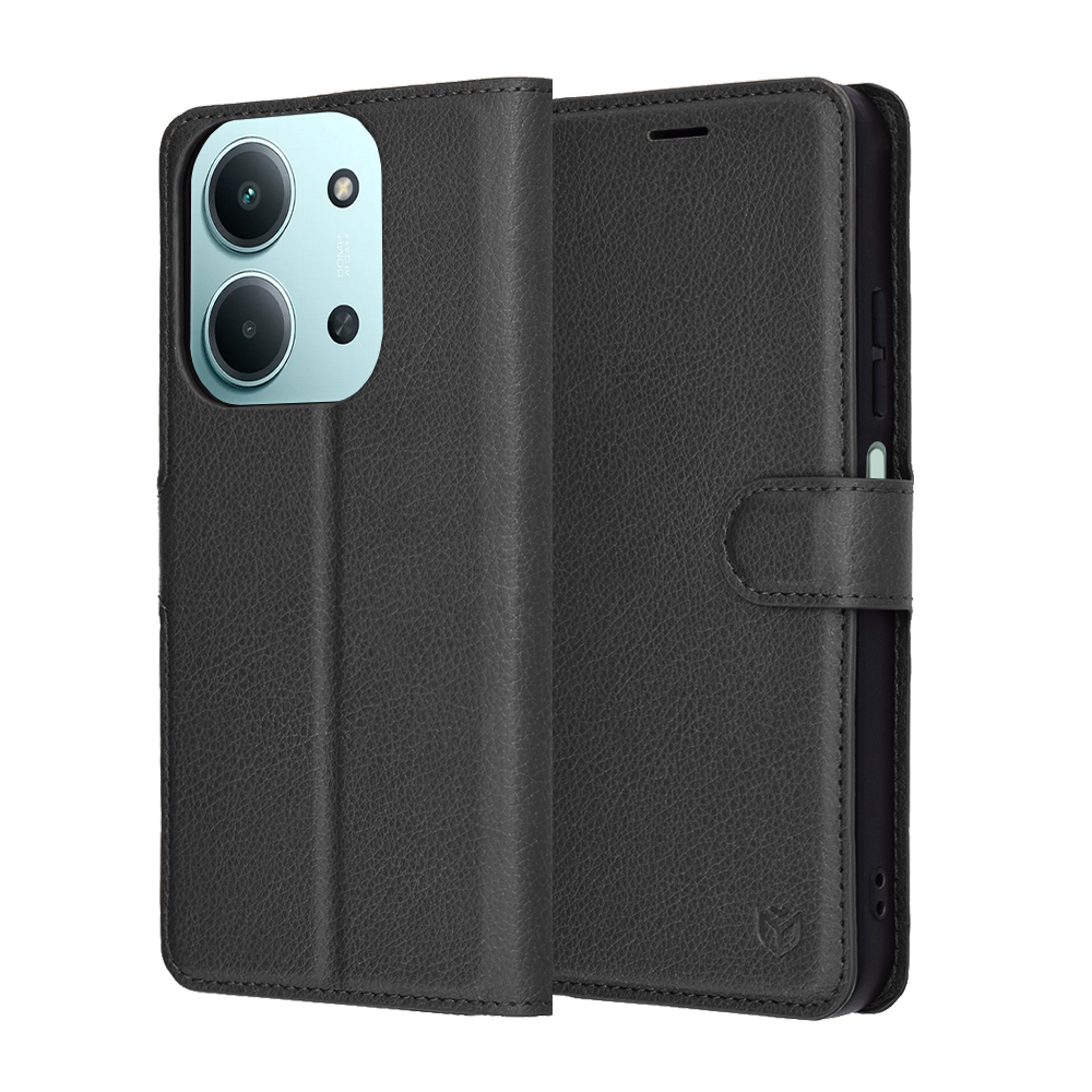 Калъф за Xiaomi Redmi 15C 4G / Redmi 15C 5G / Poco C85 4G - Techsuit Leather Folio - Черен