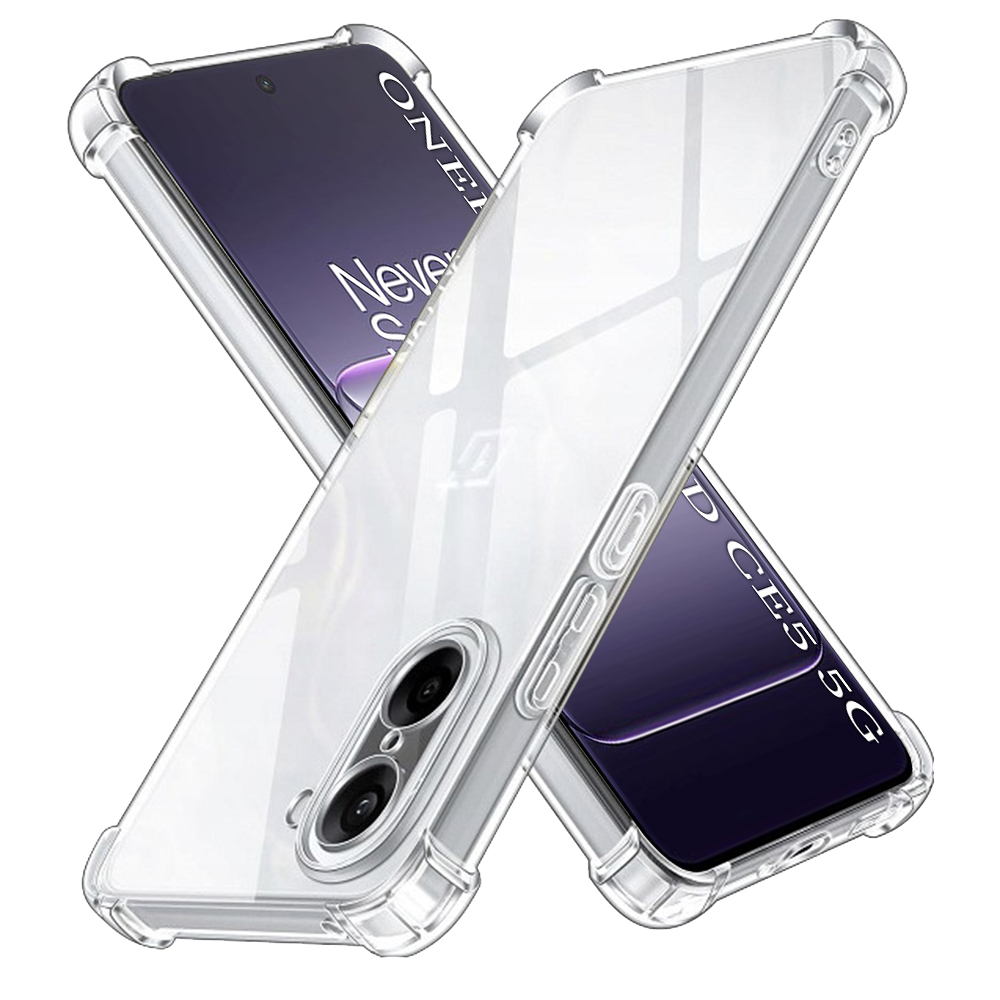 Калъф за OnePlus North CE5 - Techsuit Shockproof Прозрачен Прозрачен Silicone - Прозрачен