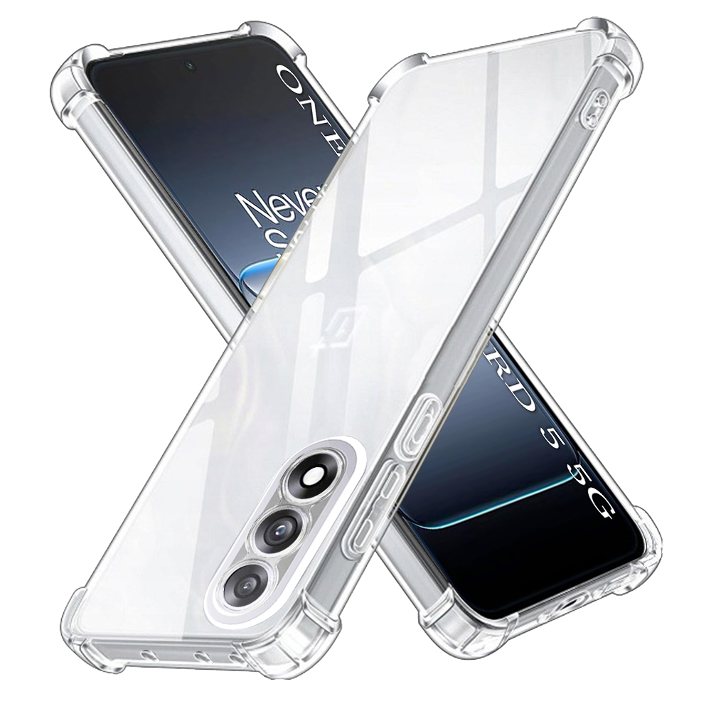 Калъф за OnePlus Nord 5 - Techsuit Shockproof Прозрачен Прозрачен Silicone - Прозрачен