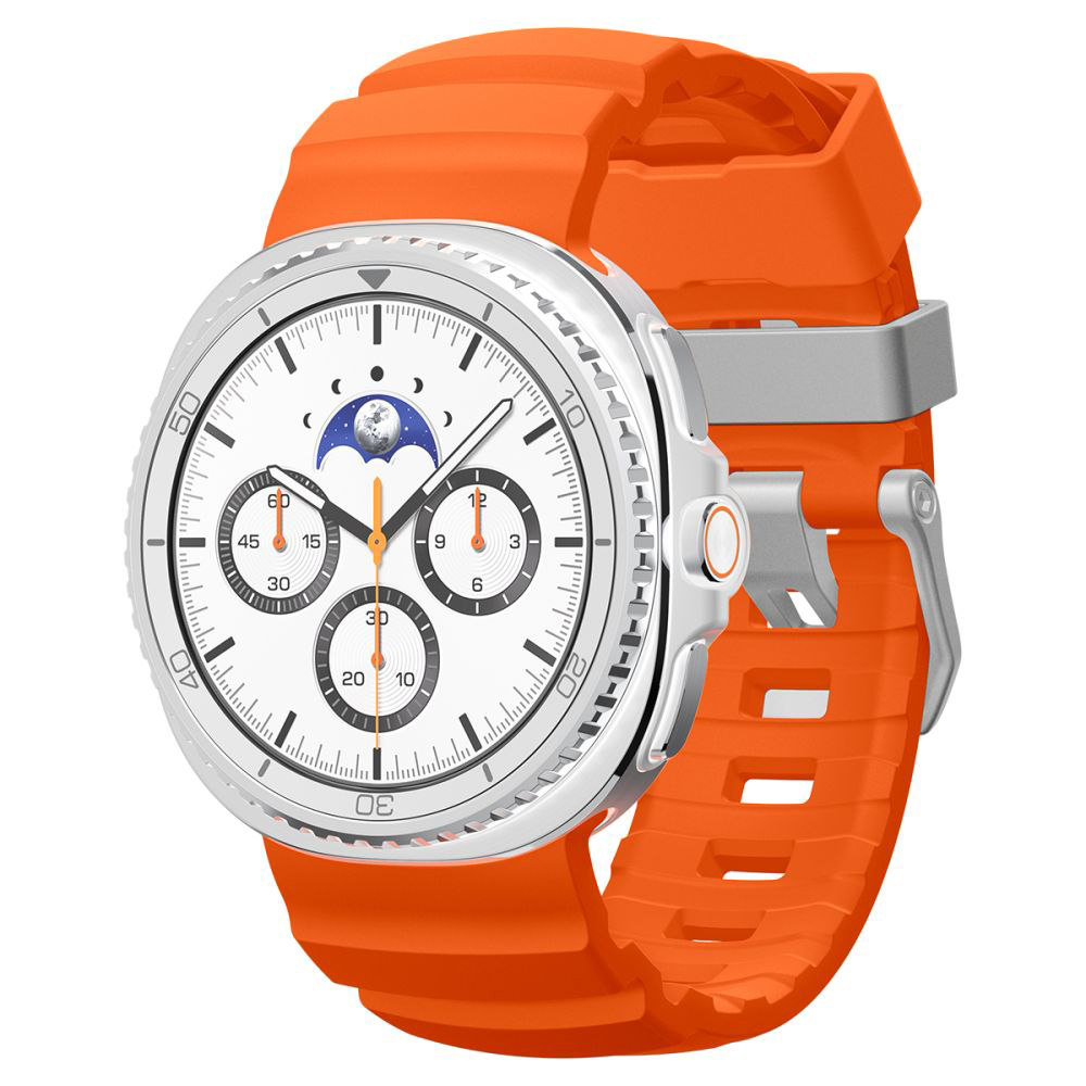 Каишка за Samsung Galaxy Watch8 40mm/Watch8 44mm/Watch8 Classic - Spigen Watchband WBS2 (AMP10152) - Оранжев