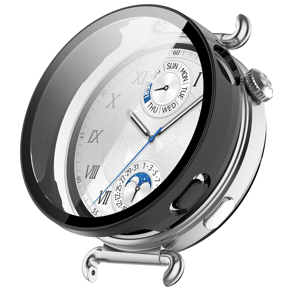 Калъф за Huawei Watch GT 6 41mm 41mm + Капак - Techsuit Defense360 Pro - Matte Черен