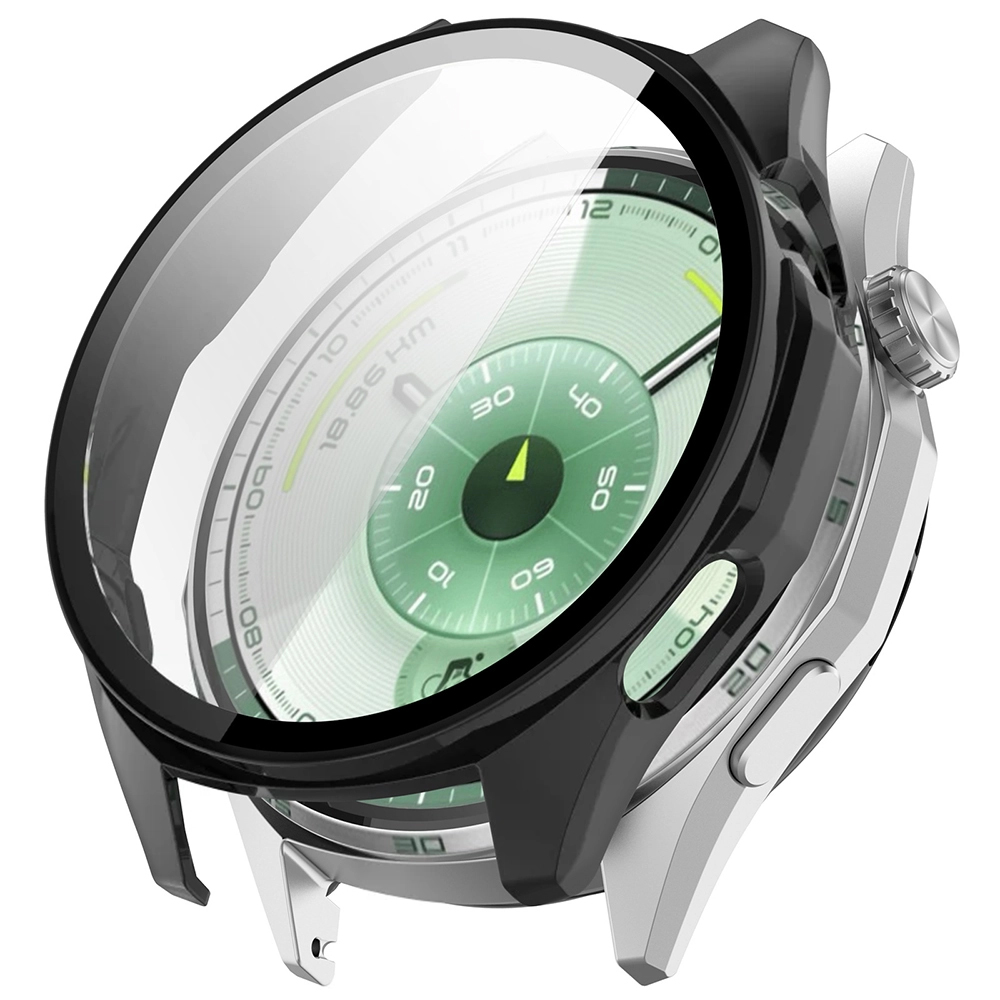 Калъф за Huawei Watch GT 6 46mm + калъф - Techsuit Defense360 Pro - Черен