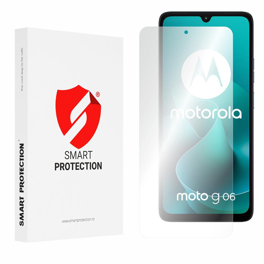 [2x Pack] Премиум регенерируем капак Motorola Moto G06 / Moto G06 Power - Smart Protection Classic - Прозрачен
