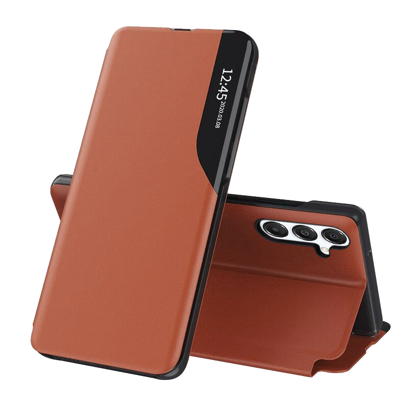 Калъф за Samsung Galaxy S25 FE - Techsuit eFold Series - Оранжев