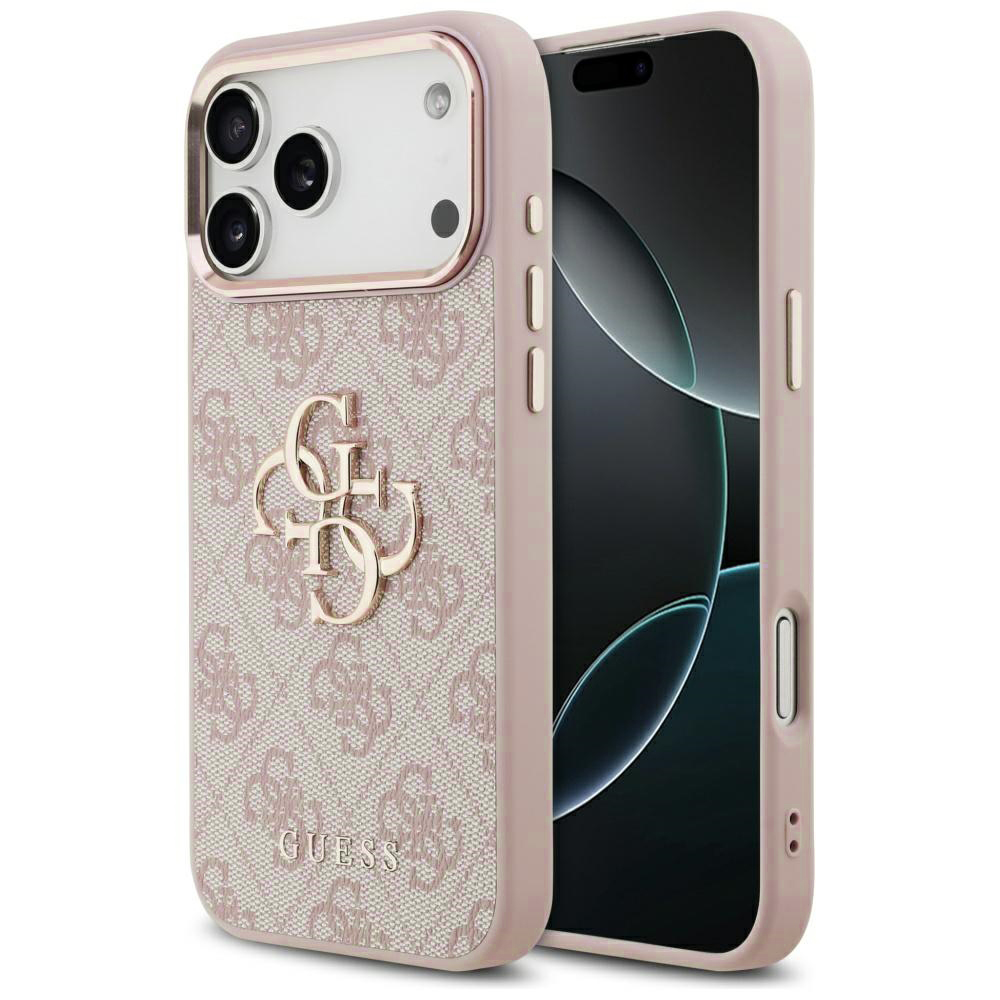 Калъф за iPhone 17 Pro Max - Guess Hardcase Big 4G Classic Classic Logo (GUHCP17X4X4GMGCGCPI) - Розов