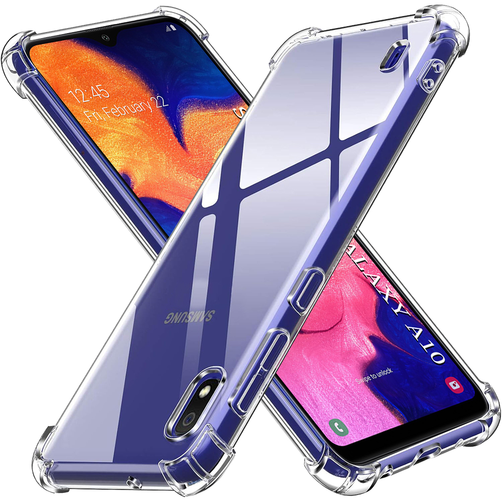 Калъф за Samsung Galaxy A10 - Techsuit Shockproof Прозрачен Прозрачен Silicone - Прозрачен