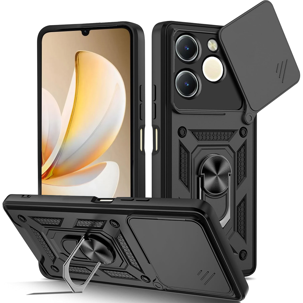 Калъф за Realme Note 70T - Techsuit CamShield Series - Черен
