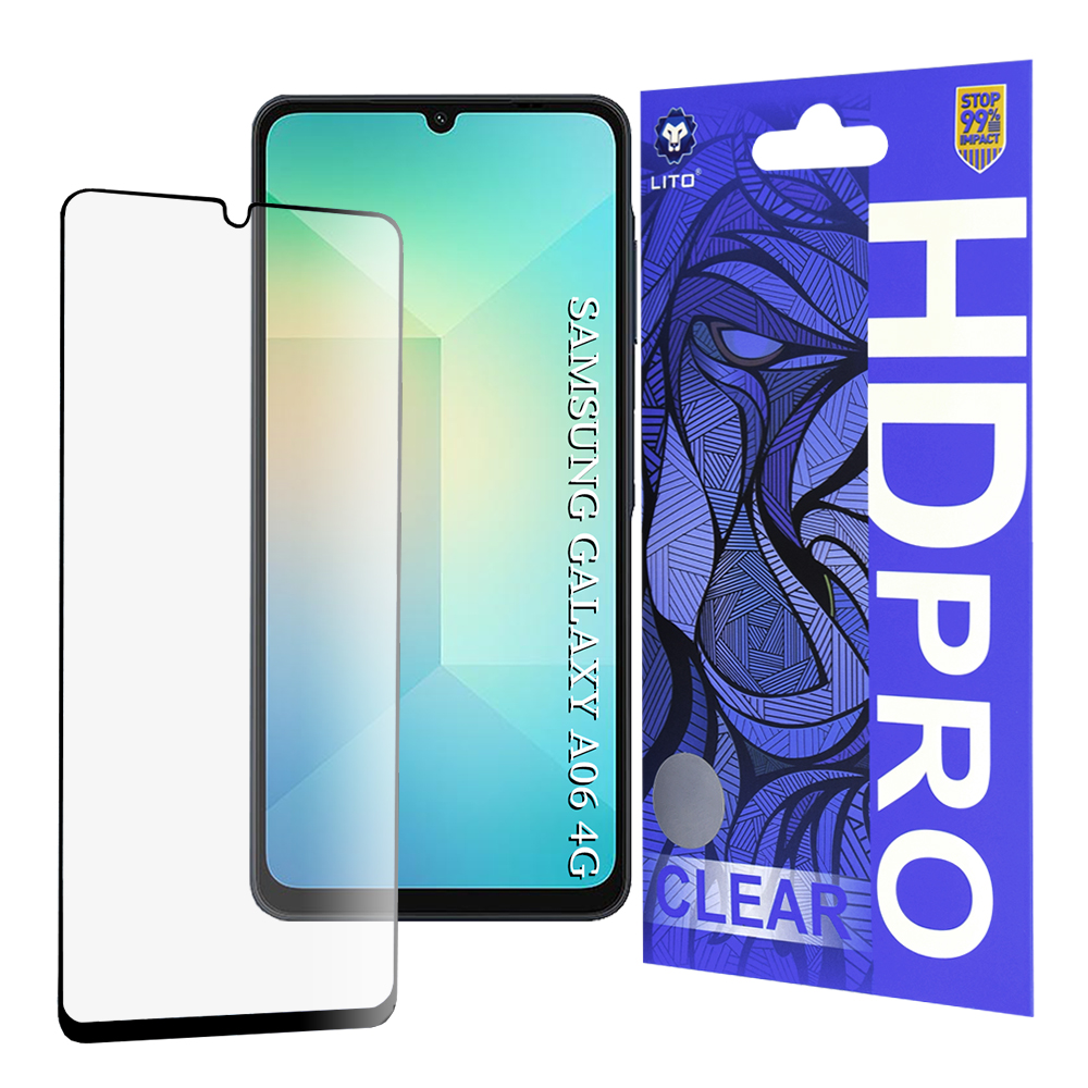 Капак за Samsung Galaxy A06 4G / A06 5G / A07 4G / A07 5G - Lito HD Pro Прозрачен - Черен