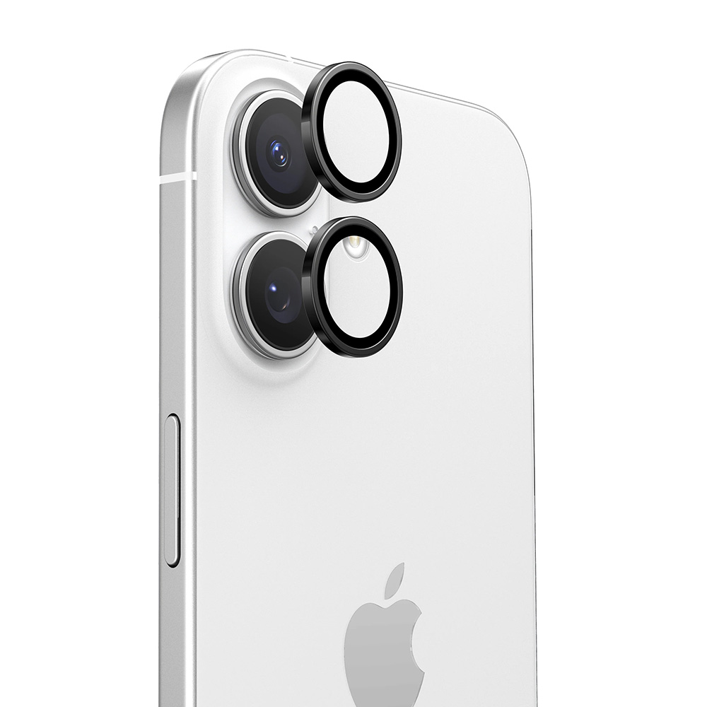 Калъф за камера за iPhone 17 - Torras Lensguard Camera Protector - Черен
