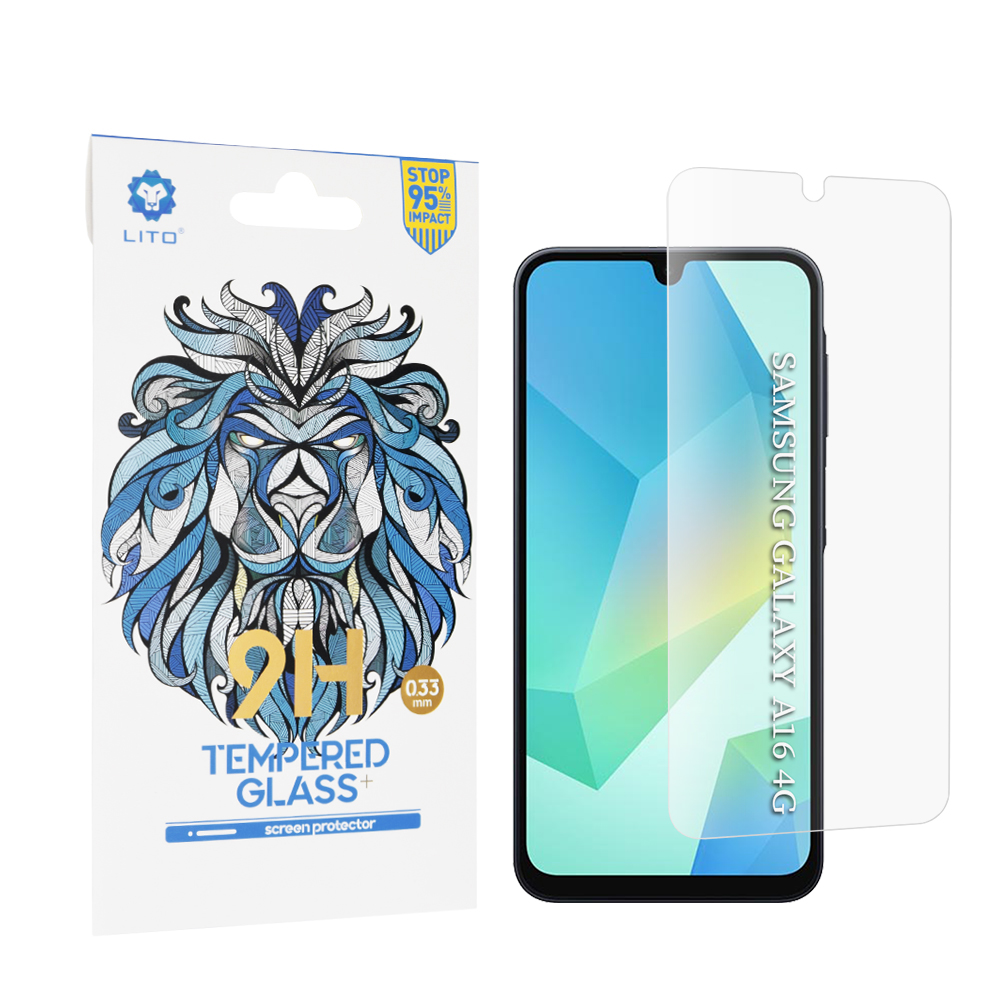Капак за Samsung Galaxy A16 4G / A16 5G / A17 4G / A17 5G - Lito 2.5D Classic Glass - Прозрачен