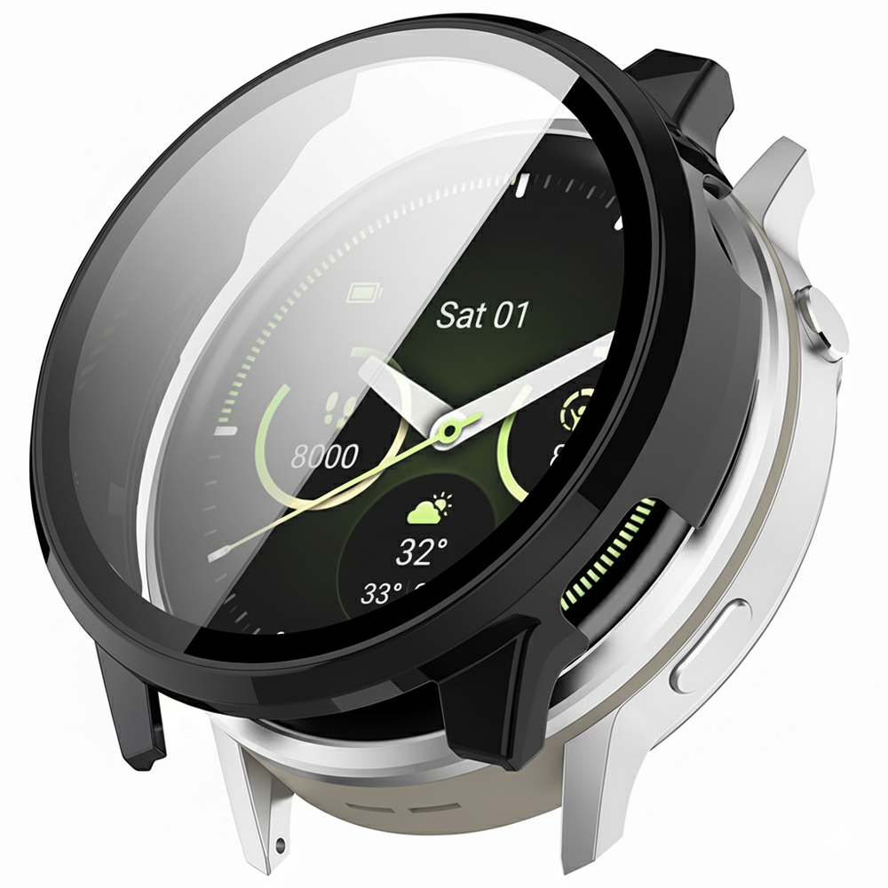 Чантичка за Garmin Venu 4 41mm 41mm + Калъф - Techsuit Defense360 Pro - Черен