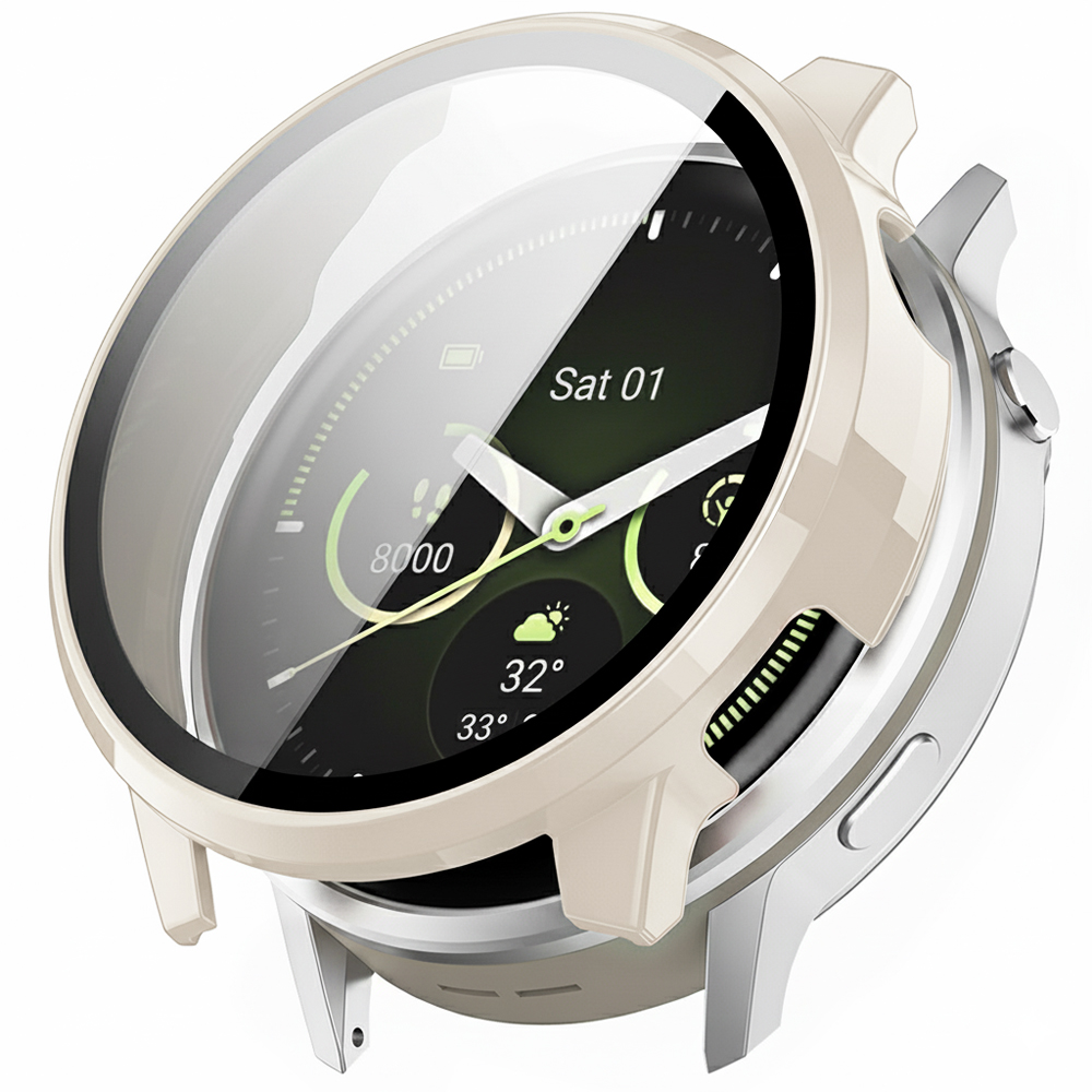 Чантичка за Garmin Venu 4 41mm 41mm + калъф - Techsuit Defense360 Pro - Бежов