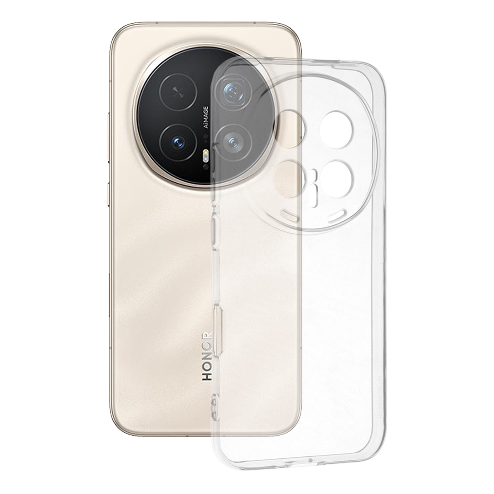 Калъф за Honor Magic8 Pro - Techsuit Прозрачен Silicone - Прозрачен