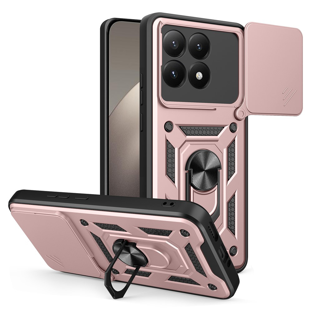 Калъф за Xiaomi 15T - Techsuit CamShield Series - Розово злато