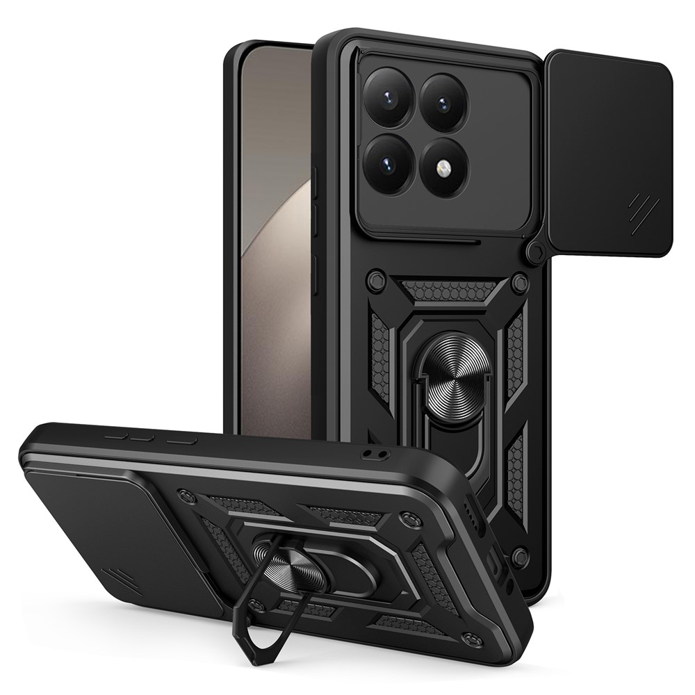 Калъф за Xiaomi 15T - Techsuit CamShield Series - Черен