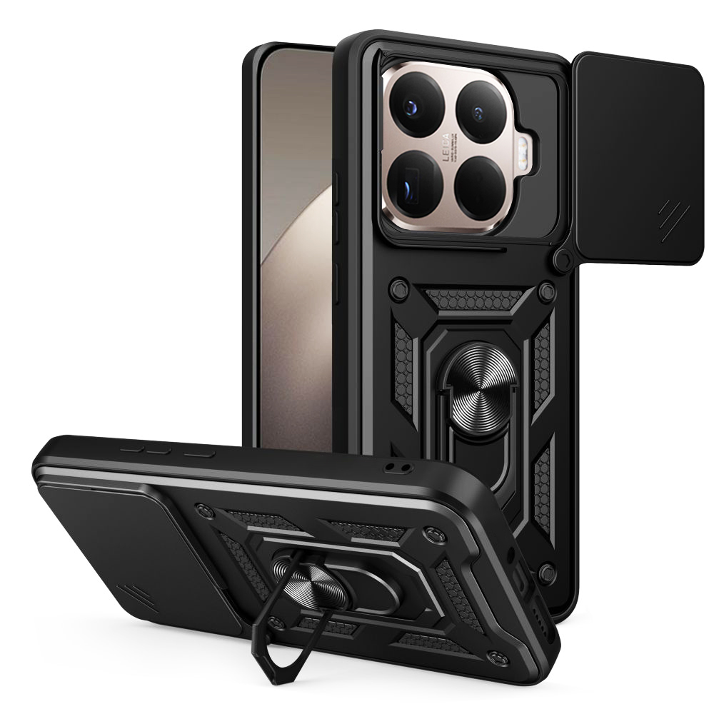 Калъф за Xiaomi 15T Pro - Techsuit CamShield Series - Черен