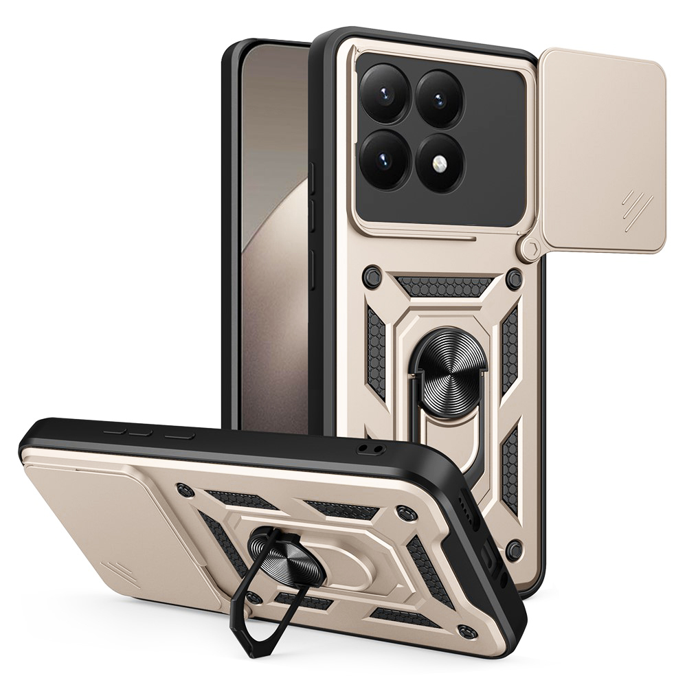 Калъф за Xiaomi 15T - Techsuit CamShield Series - Златен