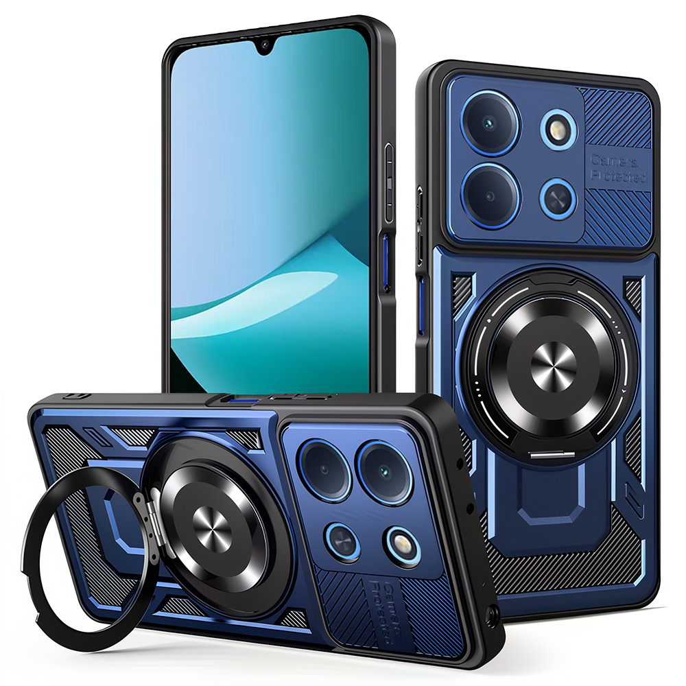 Калъф за Xiaomi Redmi 15C 4G / Redmi 15C 5G - Techsuit RuggedCam - Син