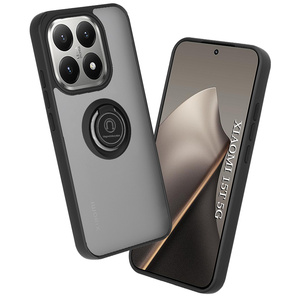 Калъф за Xiaomi 15T - Techsuit Glinth - Черен