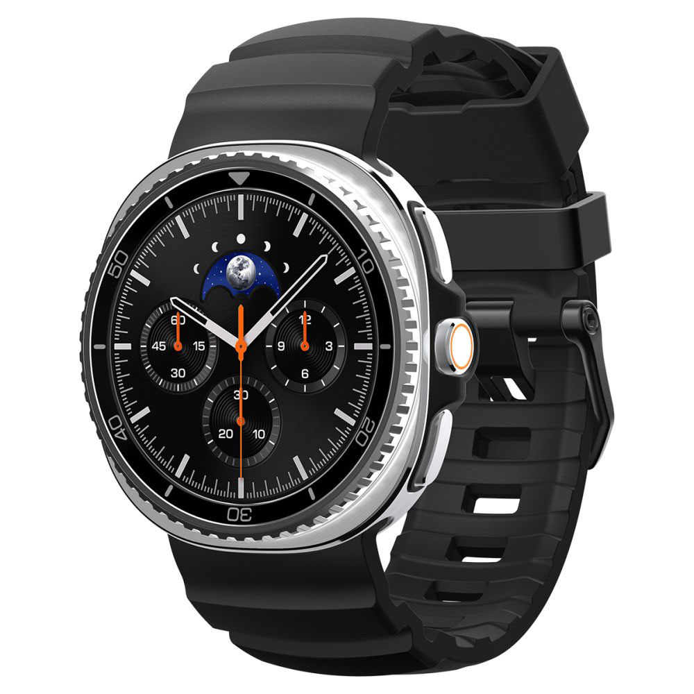 Каишка за Samsung Galaxy Watch8 40mm/Watch8 44mm/Watch8 Classic - Spigen Watchband WBS2 (AMP10151) - Черен