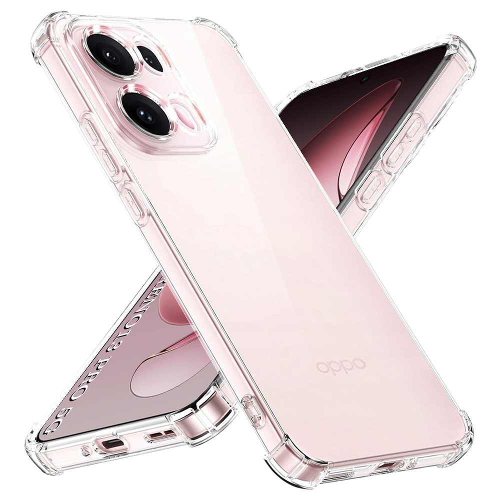 Калъф за Oppo Reno13 Pro - Techsuit Shockproof Прозрачен Прозрачен Silicone - Прозрачен