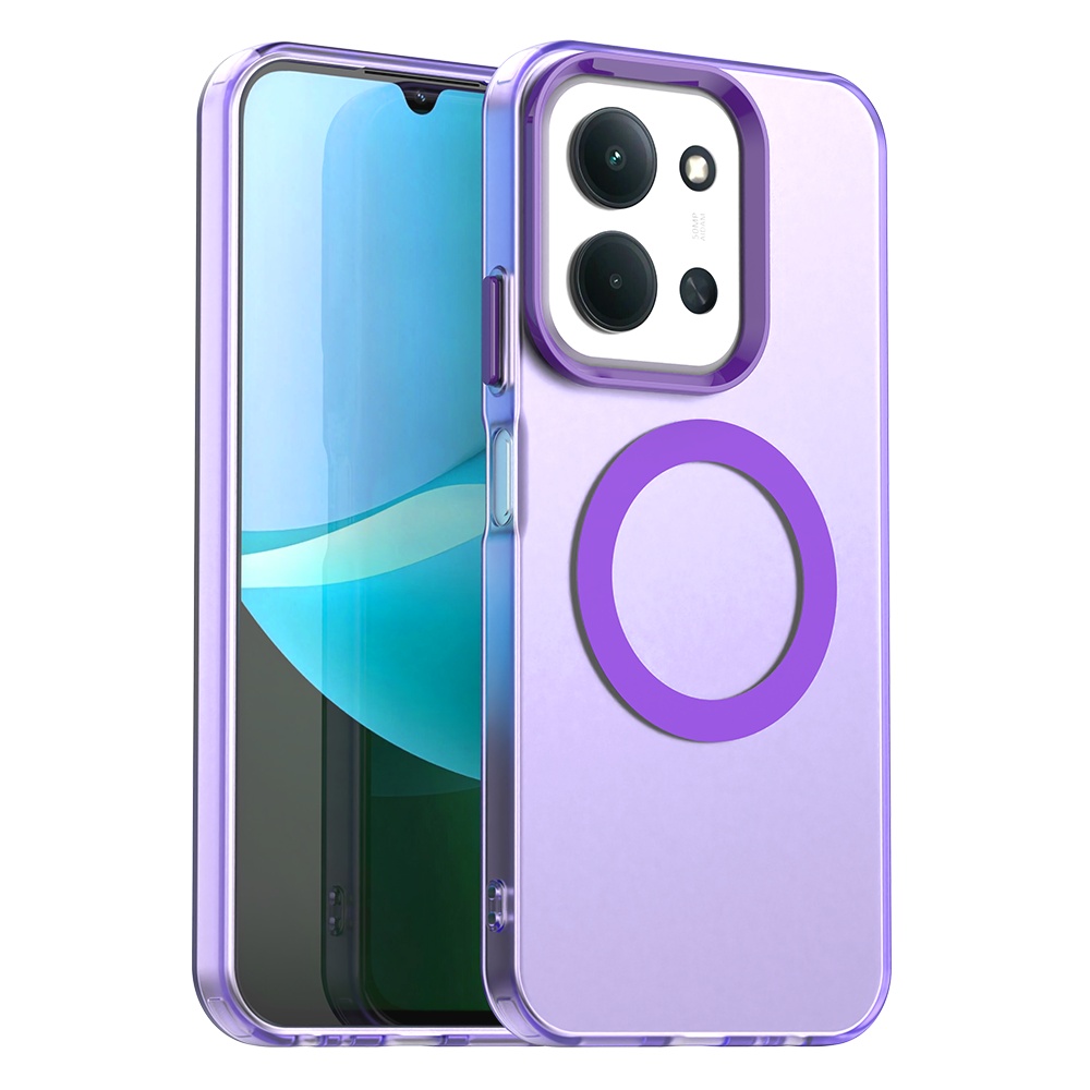 Калъф за Xiaomi Redmi 15C 4G / Redmi 15C 5G / Poco C85 4G - Techsuit CandyCase MagSafe - Лилав