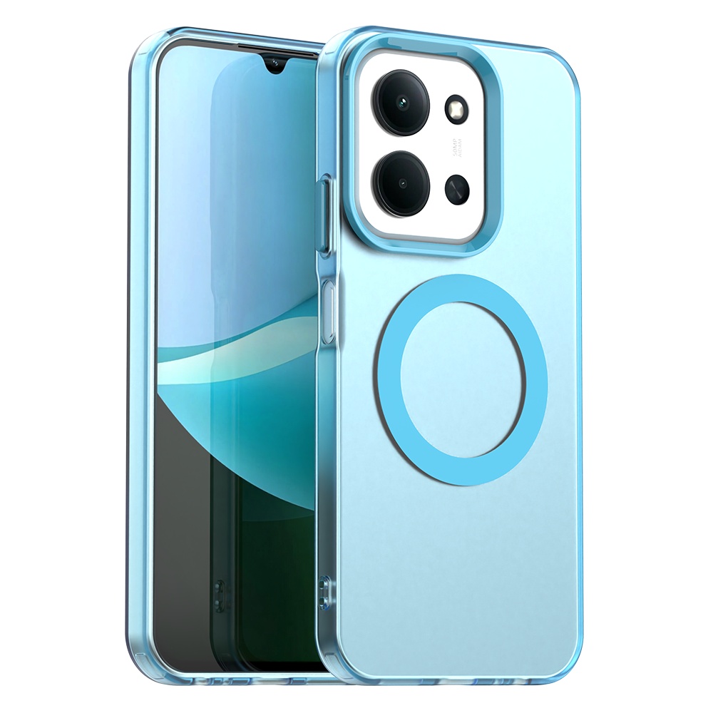 Калъф за Xiaomi Redmi 15C 4G / Redmi 15C 5G / Poco C85 4G - Techsuit CandyCase MagSafe - Син