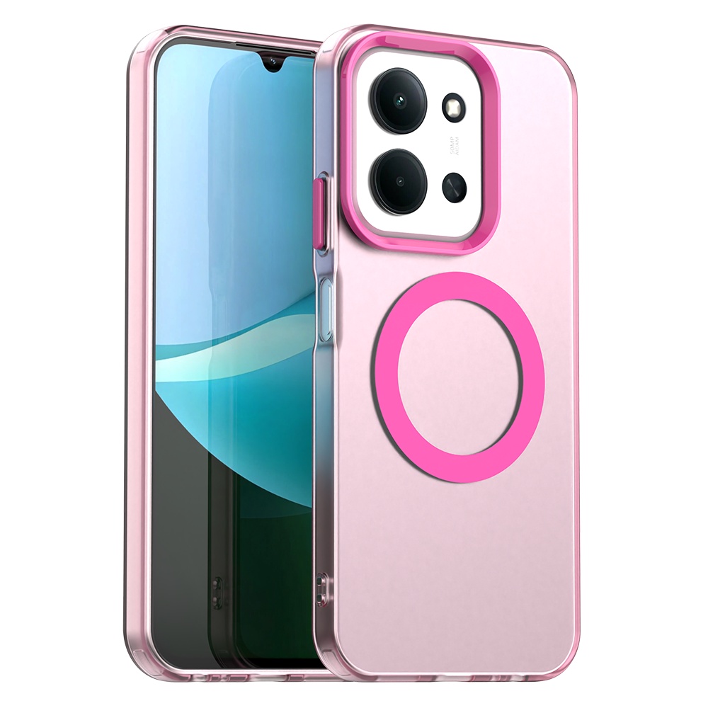 Калъф за Xiaomi Redmi 15C 4G / Redmi 15C 5G / Poco C85 4G - Techsuit CandyCase MagSafe - Розов