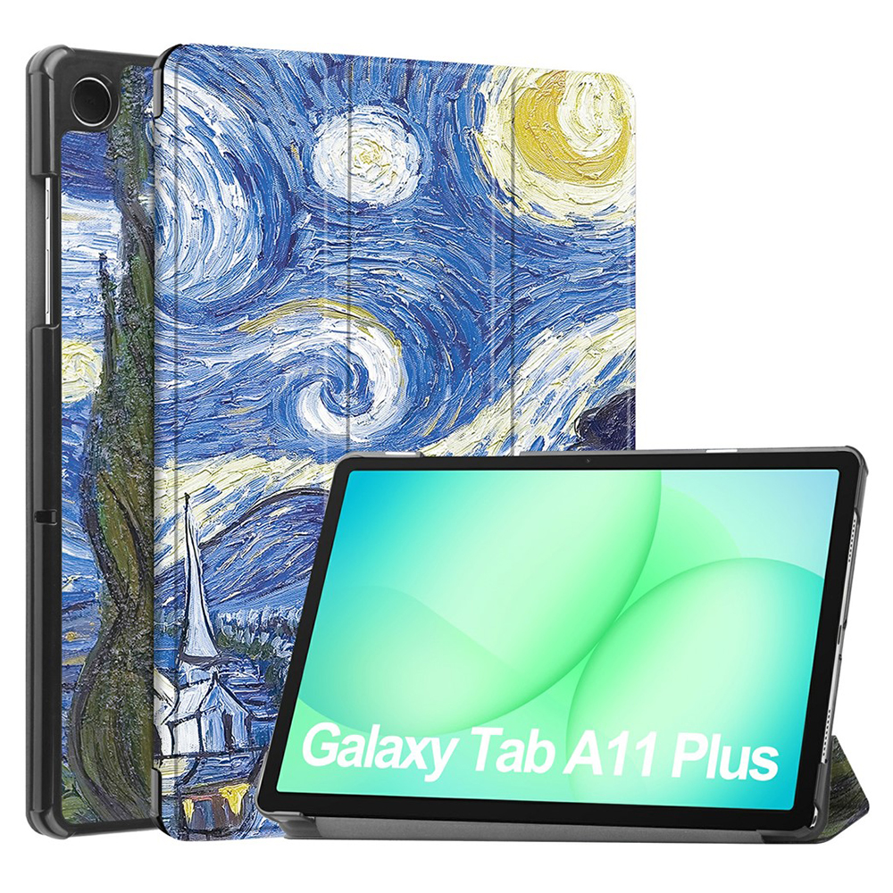 Калъф за Samsung Galaxy Tab A11 Plus / A9 Plus - Techsuit FoldPro - Starry Night