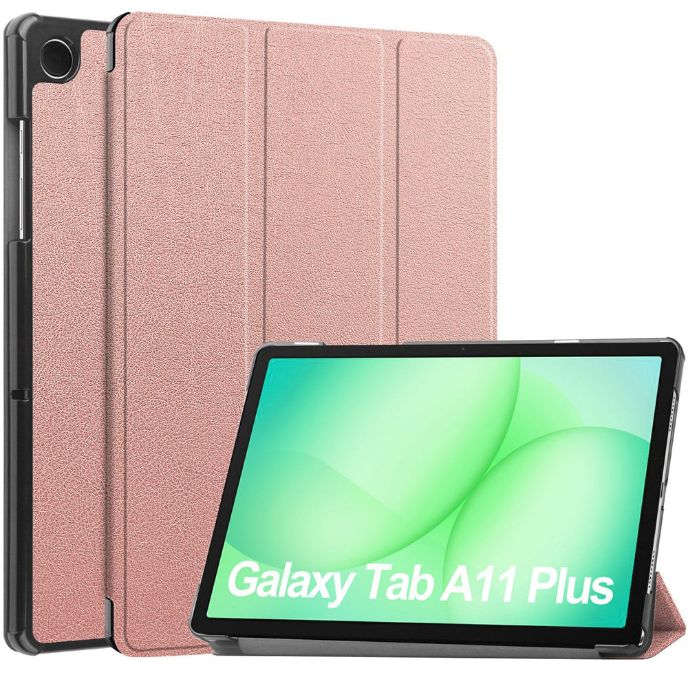 Калъф за Samsung Galaxy Tab A11 Plus / A9 Plus - Techsuit FoldPro - Розово злато