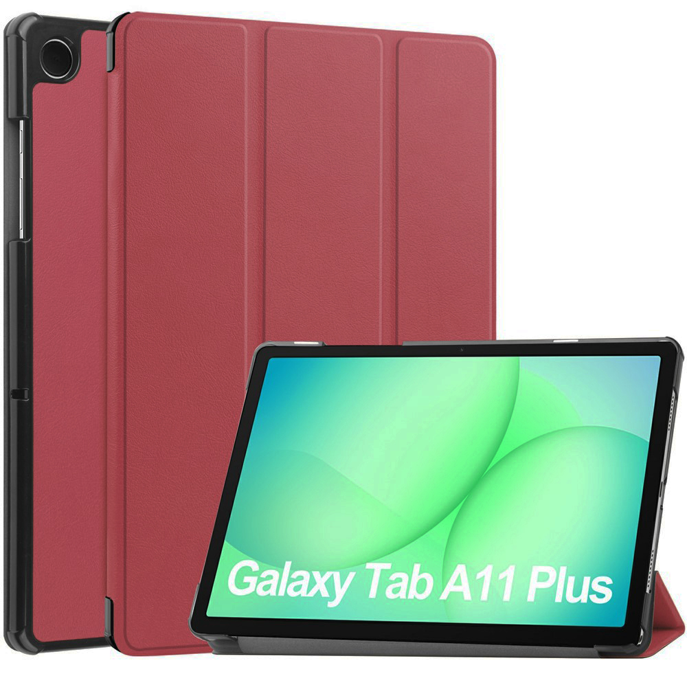 Калъф за Samsung Galaxy Tab A11 Plus / A9 Plus - Techsuit FoldPro - Червен