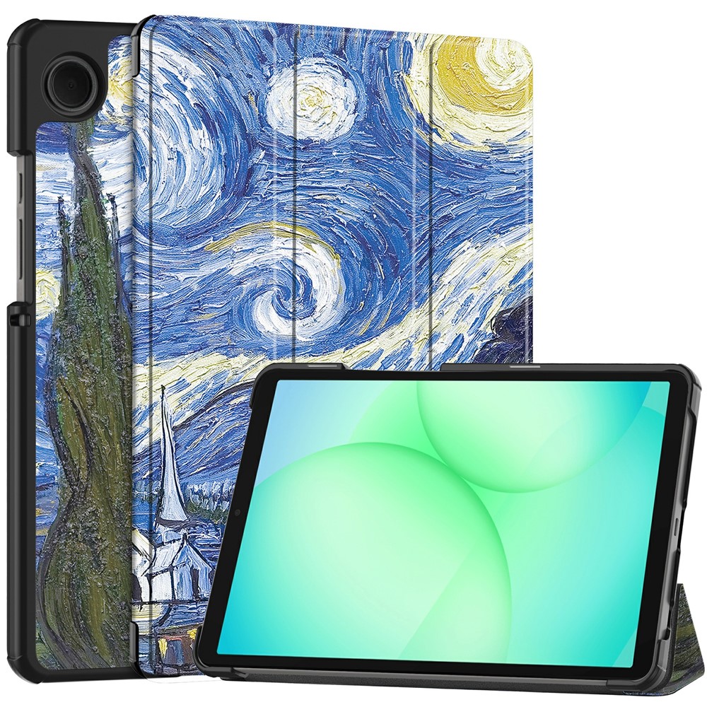Калъф за Samsung Galaxy Tab A11 / A9 - Techsuit FoldPro - Starry Night