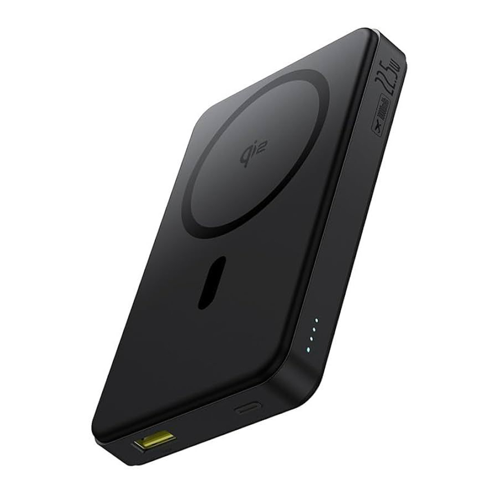 Магнитна външна батерия с Qi2, 22.5W, 10000mAh - Baseus Airpow II (P100800000000123-00) - Черна