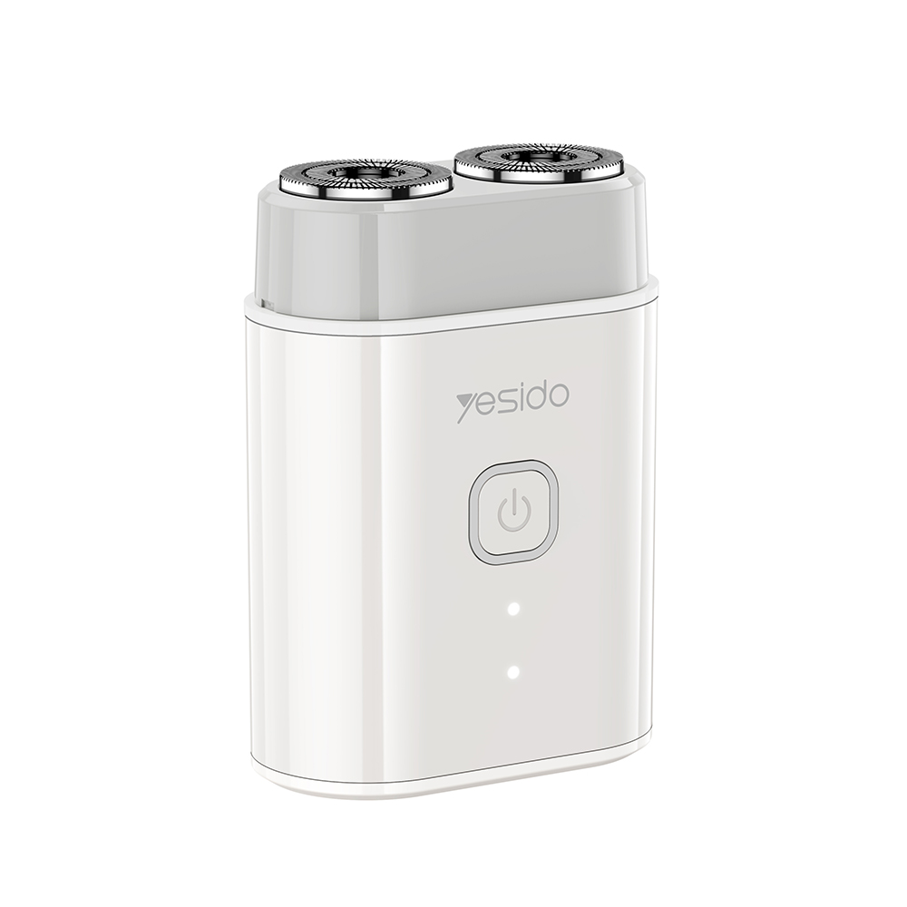 Електрическа самобръсначка, USB-C, 3200RPM, 400mAh - Yesido (MG20) - Бяла