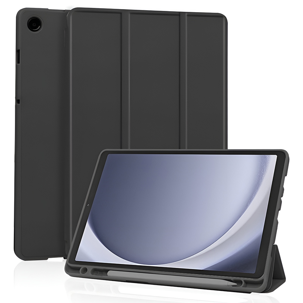 Калъф за Samsung Galaxy Tab A11 / A9 - Techsuit Flex Trifold - Черен
